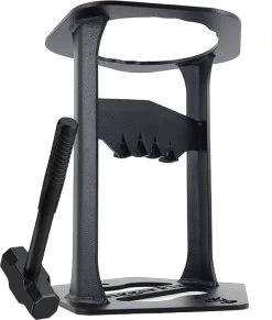 Flowkey® Fendeuse De Bûches XL - Hache De Fendeuse De Bûches - Coin De Fendage De Bûches En Fonte - Pour Le Bois Et Le Bois D'allumage - Comprend Un Marteau Gratuit