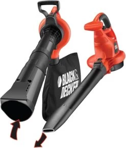 Black & Decker Souffleur à Feuilles BLACK+DECKER GW3030 - 3000W - Réduction De Volume 16: 1 - Collecteur 50L -Outils de jardinage professionnels 1023x1200 4