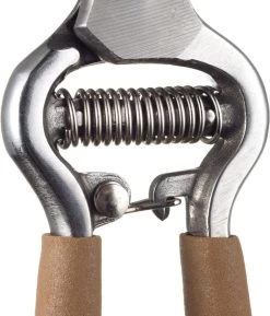 GEOLIA - Sécateur 1 Main - Lame Recourbée By-pass - Acier - Capacité D'ouverture 18 Mm - Manche Plastique Ergonomique -Outils de jardinage professionnels 1026x1200