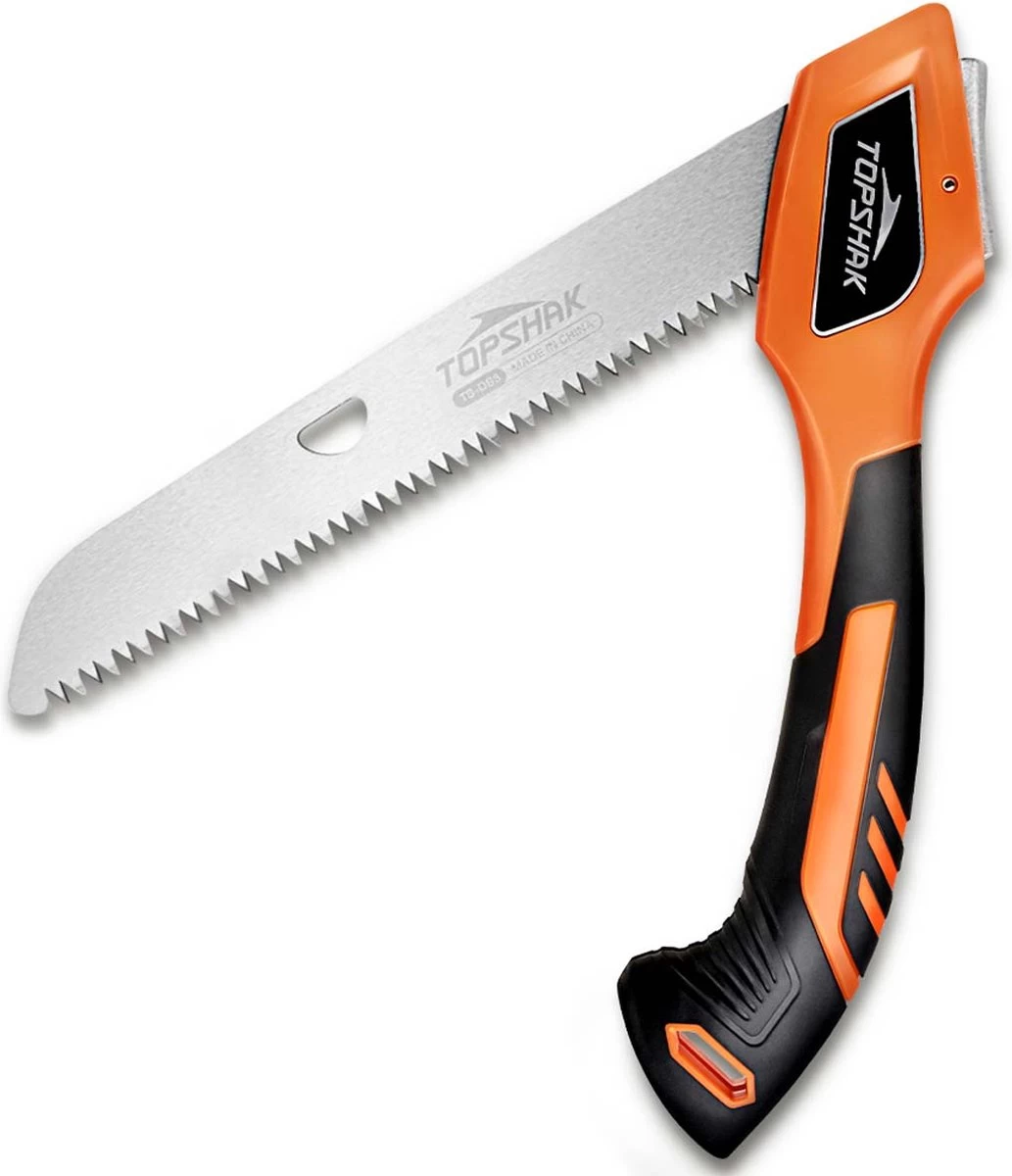 Scie à Scies D'élagage - Scies à Branches - Scie à Main - Longueur De Coupe 250 Mm - Télescopique - Pour élagage De Jardin Ou D'arbre, Camping, Travail Du Bois, Tondeuse Robuste Et Durable - Noir Orange 8 Scie à Scies D'élagage - Scies à Branches - Scie à Main - Longueur De Coupe 250 Mm - Télescopique - Pour élagage De Jardin Ou D'arbre, Camping, Travail Du Bois, Tondeuse Robuste Et Durable - Noir Orange – Image 7