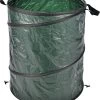 HI Sac Poubelle De Jardin Pop-up Vert 130 Litres - Sacs Poubelle De Jardin Sacs De Jardinage - Nettoyage / Rangement Jardin - Entretien Jardin -Outils de jardinage professionnels 1052x1200 2