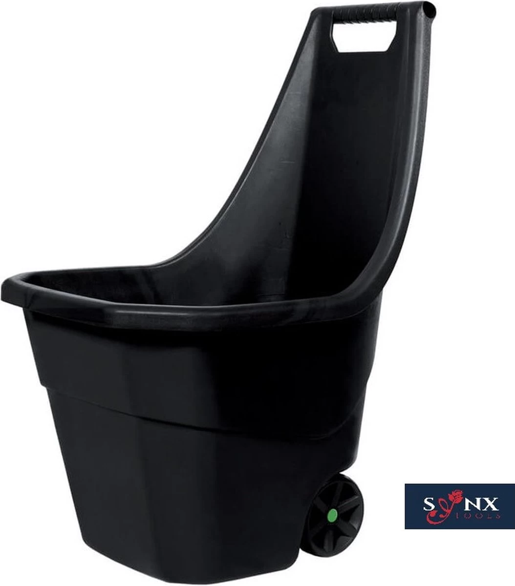 Synx Tools Chariot De Jardin 55L - Load & Go - Chariot à Déchets / Chariot à Déchets - Chariot à Litière - Brouette / Chariot De Jardin - Chariot à Déchets - Déchets De Jardin / Seau à Déchets - Chariot à Roulettes Sur Roues 3 Synx Tools Chariot De Jardin 55L - Load & Go - Chariot à Déchets / Chariot à Déchets - Chariot à Litière - Brouette / Chariot De Jardin - Chariot à Déchets - Déchets De Jardin / Seau à Déchets - Chariot à Roulettes Sur Roues