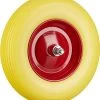 Caoutchouc De Roue De Brouette Relaxdays - Roue De Wagon Avec Essieu - Pneu Anti-crevaison Jante En Acier Jaune -Outils de jardinage professionnels 1082x1200