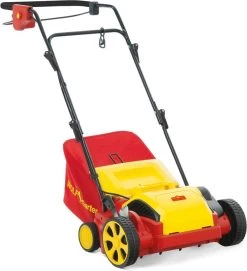 WOLF-Garten Scarificateur électrique VA 303 E - Largeur De Travail 30 Cm - Sac De Ramassage 35 L - Moteur 1300 W - Râteau à Mousse - Scarifier - Ramasser