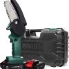 Foumt Mini Tronçonneuse MK-1 - Scie à élaguer - Tronçonneuse - Tronçonneuse électrique - Étui Inclus - Batterie Extra - Vert -Outils de jardinage professionnels 1099x1200 2