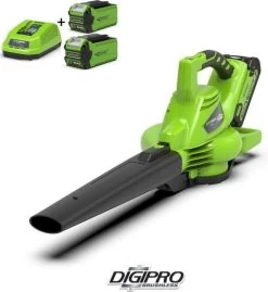 Souffleur à Feuilles Et Aspirateur GREENWORKS 40V (2 X 2Ah)