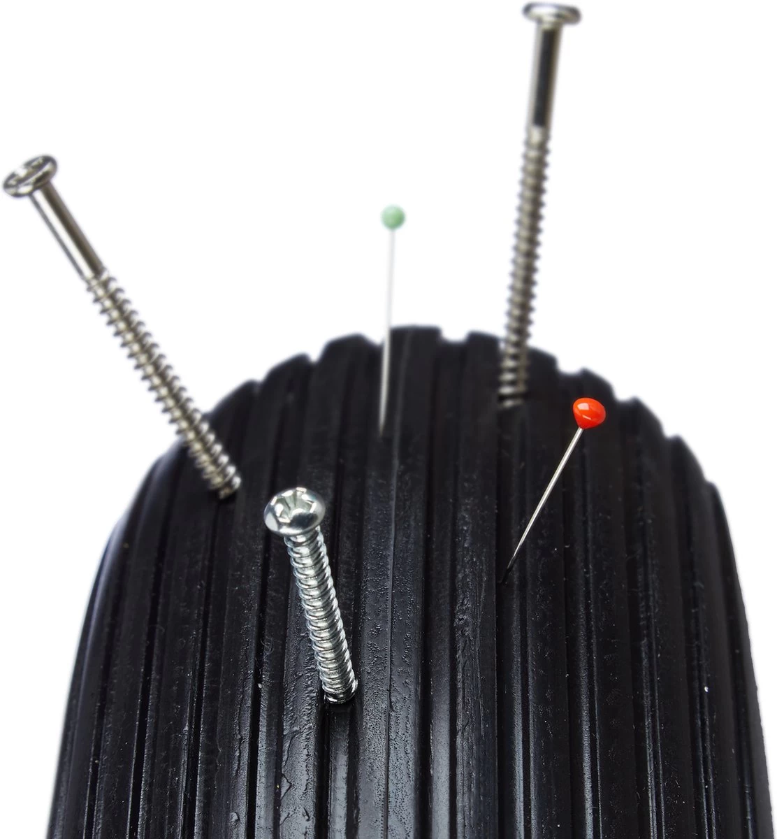 Roue De Brouette Relaxdays Anti Crevaison - 4.00-6 - Roue De Secours - PU - Complète - 3 Adaptateurs Zwart - Gris 13 Roue De Brouette Relaxdays Anti Crevaison - 4.00-6 - Roue De Secours - PU - Complète - 3 Adaptateurs Zwart - Gris – Image 11