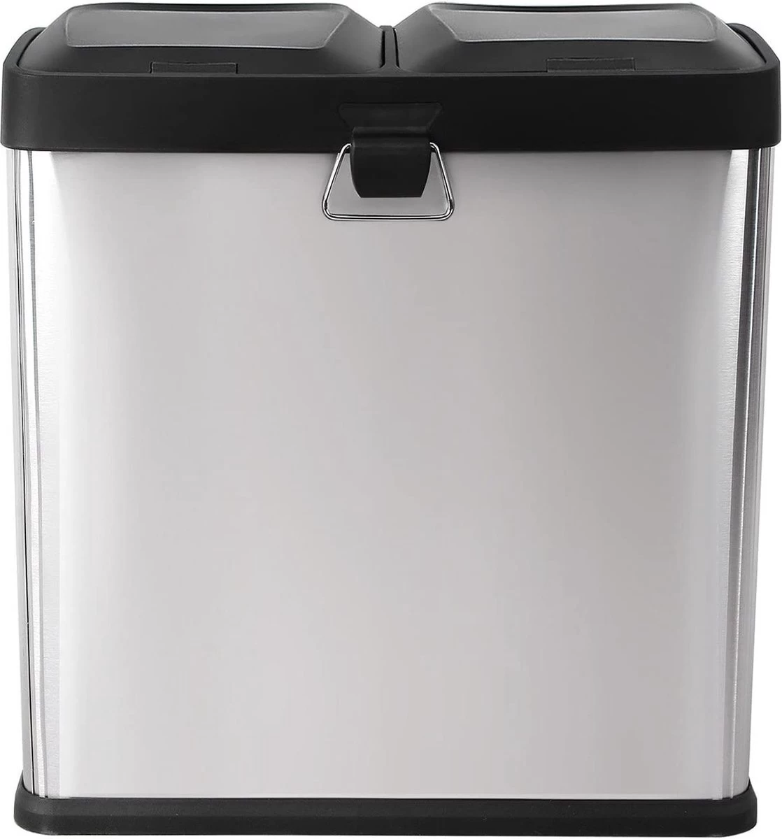 ZAZA Home & Office Poubelle 30 Litres, Tri Des Déchets, 2 X 15 Litres, Poubelle, Poubelle à Pédale Avec Poubelles Intérieures, Pédales Colorées, Système De Séparation Des Déchets Pour La Cuisine, Argent-noir 15 ZAZA Home & Office Poubelle 30 Litres, Tri Des Déchets, 2 X 15 Litres, Poubelle, Poubelle à Pédale Avec Poubelles Intérieures, Pédales Colorées, Système De Séparation Des Déchets Pour La Cuisine, Argent-noir – Image 13