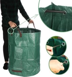 COM-FOUR® 3x Sac De Jardin Avec Poignées De Transport - Sac Poubelle De Jardin Pliable XL - Poubelle Pliable Indéchirable Pour Feuilles Et Déchets Verts (300 L - 3 Pièces) 10 COM-FOUR® 3x Sac De Jardin Avec Poignées De Transport - Sac Poubelle De Jardin Pliable XL - Poubelle Pliable Indéchirable Pour Feuilles Et Déchets Verts (300 L - 3 Pièces) -Outils de jardinage professionnels 1126x1200 2