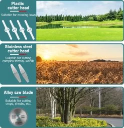 Coupe-herbe Coupe-herbe - Tondeuse à Gazon électrique Sans Fil Rechargeable - Tondeuse à Gazon Rotative - Tondeuse à Gazon - Poignée Réglable - Avec 2 Piles - Pour Tailler La Pelouse De Jardin - Blauw 12 Coupe-herbe Coupe-herbe - Tondeuse à Gazon électrique Sans Fil Rechargeable - Tondeuse à Gazon Rotative - Tondeuse à Gazon - Poignée Réglable - Avec 2 Piles - Pour Tailler La Pelouse De Jardin - Blauw -Outils de jardinage professionnels 1161x1200