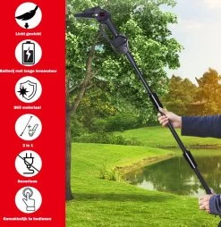 Scie à Arbre électrique Bolture - Mini Tronçonneuse - Scie à Bois électrique - Sécateur Haut - Scie à Branches - 1,3 - 2,3 M - 2 Batteries Incluses -Outils de jardinage professionnels 1167x1200 1