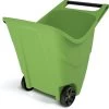 Prosperplast Chariot à Déchets 85 Litres Vert - Chariot De Jardin - Brouette - Chariot De Jardin - Chariot à Déchets De Jardin - Chariot De Jardin - Poubelle De Jardin - Chariot à Déchets - Chariot à Litière