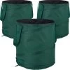 Relaxdays Sac Poubelle De Jardin Pop Up - Lot De 3 - 60 L - Sac De Jardin Robuste - Sac Poubelle Vert Fermé -Outils de jardinage professionnels 1196x1200 8