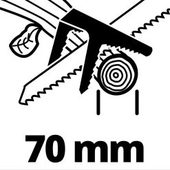 Scie à Branches Sans Fil EINHELL GE- GS 18 Li Solo - Power-X-Change - 18 V - Lame De Scie: 15 Cm - Sans Batterie Ni Chargeur -Outils de jardinage professionnels 1199x1200 7