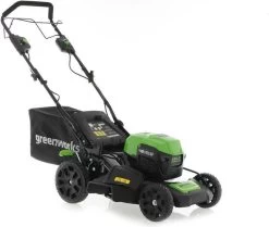 Tondeuse électrique Sans Fil Greenworks GD48LM46SP 48V - Largeur De Coupe 46 Cm - Batterie 4Ah -Outils de jardinage professionnels 1200x1015