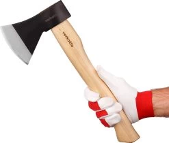 Hache 800 G Avec Manche En Noyer Et Lame En Acier Au Carbone - Hache à Main Pour Jardin Et Forêt - Petite Hache Universelle Compacte - Hache à Fendre Avec Manche En Bois Laqué 14 Hache 800 G Avec Manche En Noyer Et Lame En Acier Au Carbone - Hache à Main Pour Jardin Et Forêt - Petite Hache Universelle Compacte - Hache à Fendre Avec Manche En Bois Laqué -Outils de jardinage professionnels 1200x1022