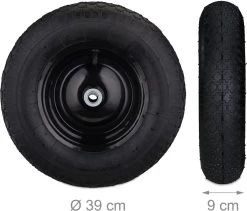 Relaxdays 4x Roue De Brouette 4.80 4.00-8 - Roue De Secours Brouette - Pneu Pneumatique - Jante En Acier 13 Relaxdays 4x Roue De Brouette 4.80 4.00-8 - Roue De Secours Brouette - Pneu Pneumatique - Jante En Acier -Outils de jardinage professionnels 1200x1023 1