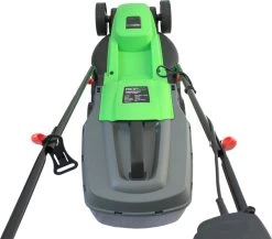 Tondeuse à Gazon électrique Profeco 1000W - Tondeuse à Gazon Avec Largeur De Coupe De 320 Mm Et Hauteur De Coupe Réglable - Avec Bac De Récupération De 30 Litres -Outils de jardinage professionnels 1200x1054