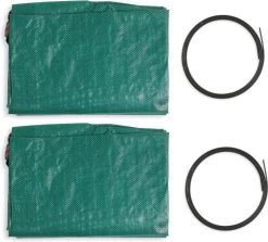 909 OUTDOOR Lot De 2 Sacs De Jardinage 272L, Sac De Déchets Verts Réutilisables, Sacs Pour Déchet De Jardin, 76x67Øcm, Polyéthylène -Outils de jardinage professionnels 1200x1085 4