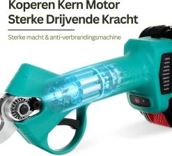 Sécateur électrique DOERSUPP - Sécateur Sans Fil Sur Batterie - Avec 2 Batteries Et étui De Rangement - Poignée Confortable -Outils de jardinage professionnels 1200x1086