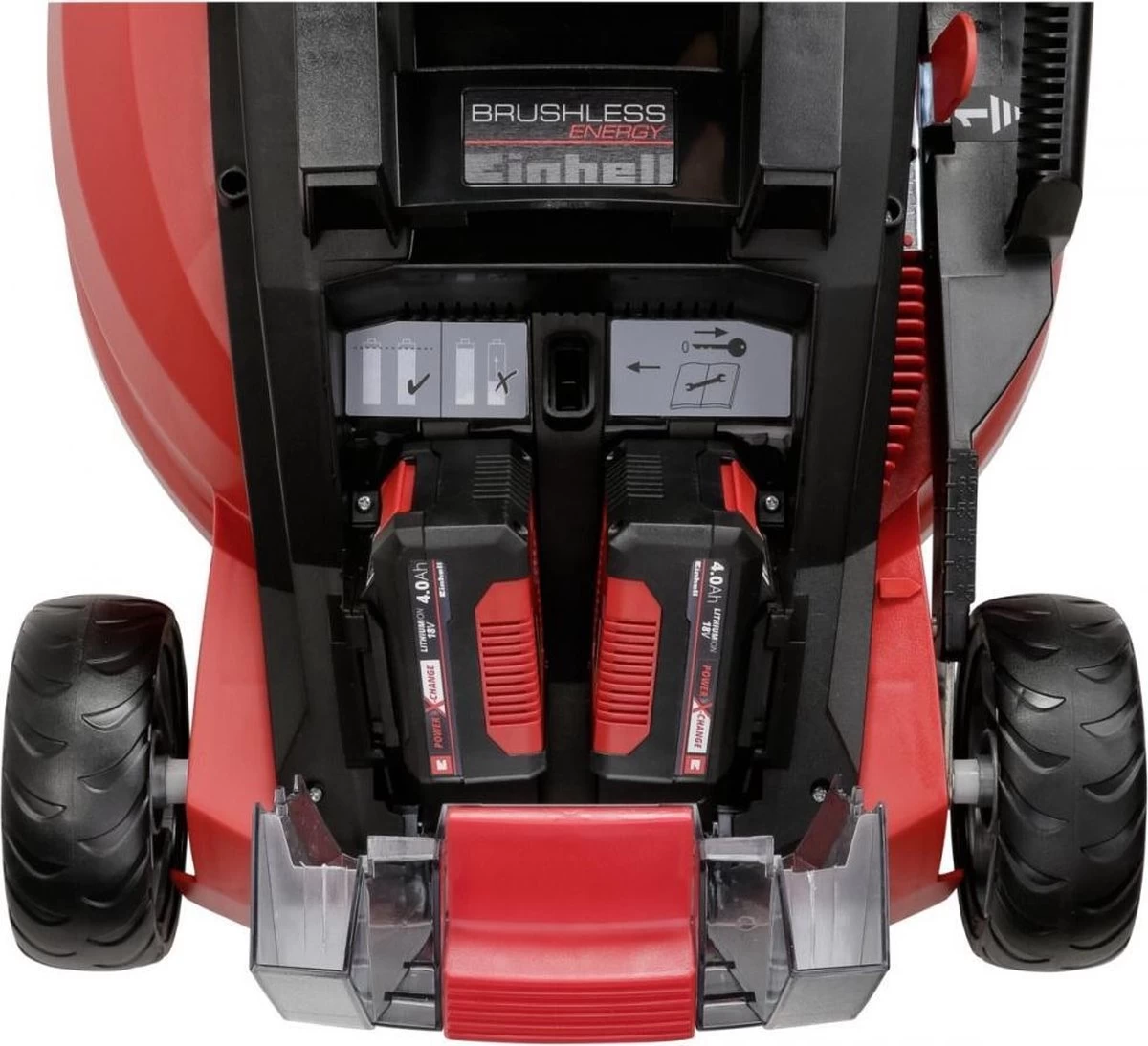 Einhell GE-CM 43 Li M Kit Tondeuse à Gazon Poussée Batterie Noir, Gris, Rouge 7 Einhell GE-CM 43 Li M Kit Tondeuse à Gazon Poussée Batterie Noir, Gris, Rouge – Image 5