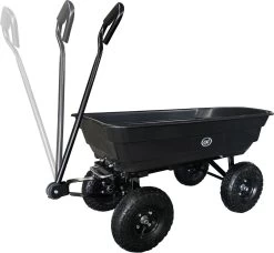 AXI AG75 Dump Truck / Charrette De Jardin Avec Basculeur Noir - Chariot De Transport De Jardin 75 Litres / Max 250 Kg. -Outils de jardinage professionnels 1200x1108 3
