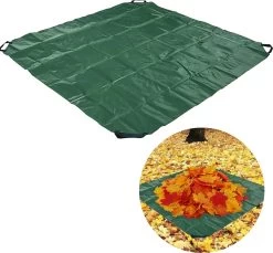 Cheqo® Bâche à Déchets De Jardin - Bâche - Sac à Déchets De Jardin - Bâche à Déchets De Jardin - Bâche De Construction - 150x150cm