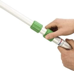 GRÜNTEK Scie D'élagage Télescopique WELS, Scie à Main 50 Cm Et Barre Télescopique Jusqu'à 240 Cm, Scie à Arbre Avec Dents 3D, Poignée Ergonomique, Longueur De Lame De Scie 350 Mm, Convient Aux Cisailles à Cygne 295.502.002 -Outils de jardinage professionnels 1200x1148