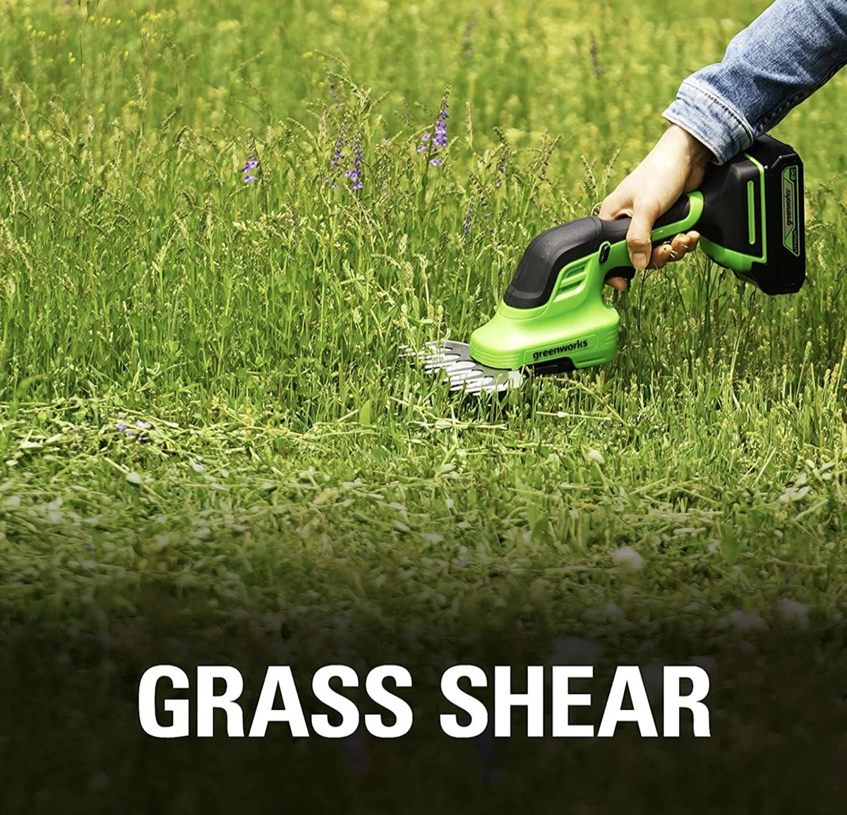 Taille-haie Et Coupe-herbe Greenworks 2en1, G24SHT Li-Ion 24V 2400 SPM Profondeur De Coupe 8 Mm Taille-haie 20 Cm Cisaille à Gazon 120 Mm, Sans Batterie Ni Chargeur 5 Taille-haie Et Coupe-herbe Greenworks 2en1, G24SHT Li-Ion 24V 2400 SPM Profondeur De Coupe 8 Mm Taille-haie 20 Cm Cisaille à Gazon 120 Mm, Sans Batterie Ni Chargeur – Image 3