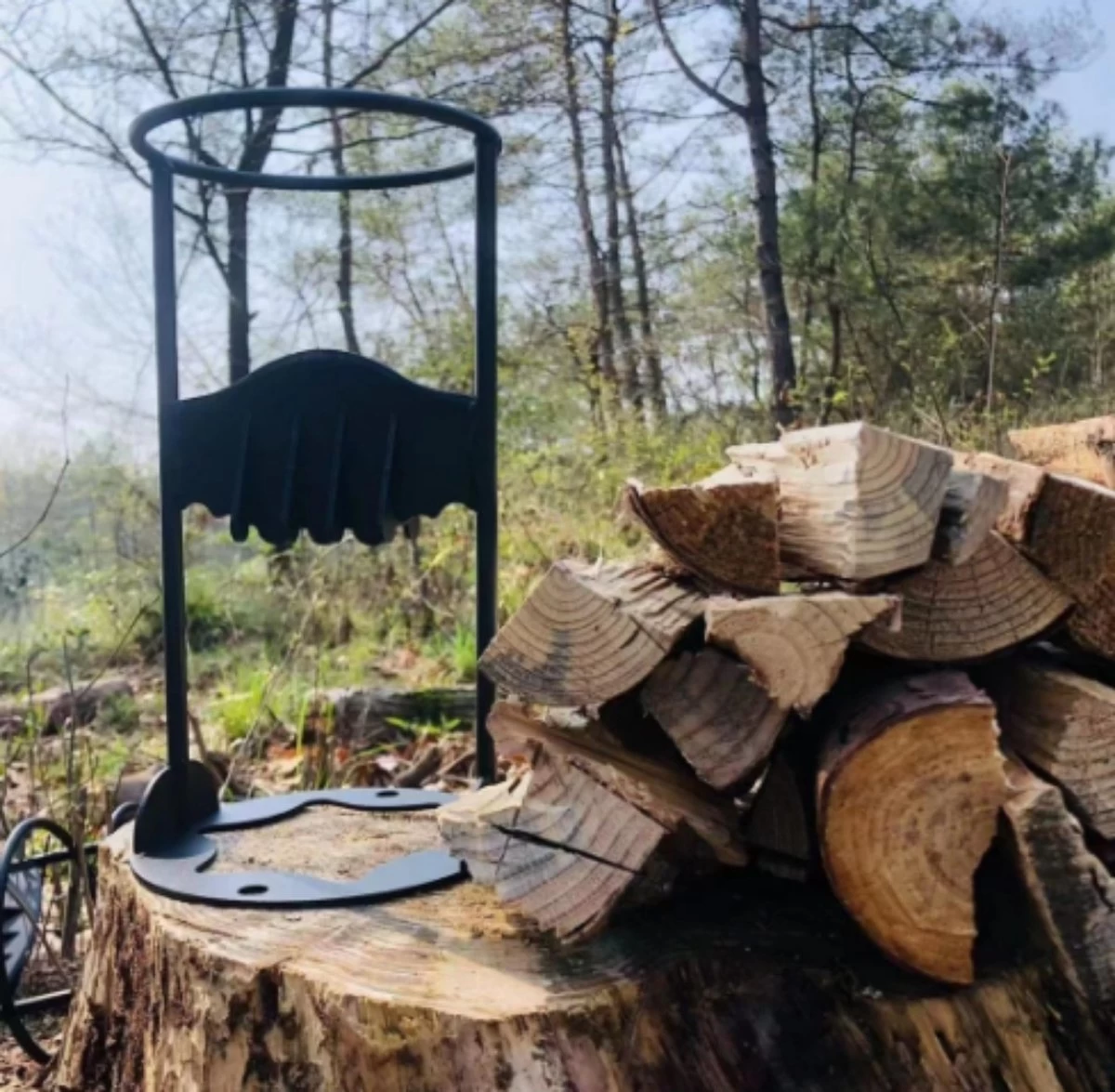 Fendeur De Bûches Ø14cm - Fendeur De Bûches - Fendeur De Bois - Coin De Fendage - Manuel - Professionnel - Allumage - Fendeur De Wood - Cracker De Bois De Chauffage - 6 Fendeur De Bûches Ø14cm - Fendeur De Bûches - Fendeur De Bois - Coin De Fendage - Manuel - Professionnel - Allumage - Fendeur De Wood - Cracker De Bois De Chauffage - – Image 4