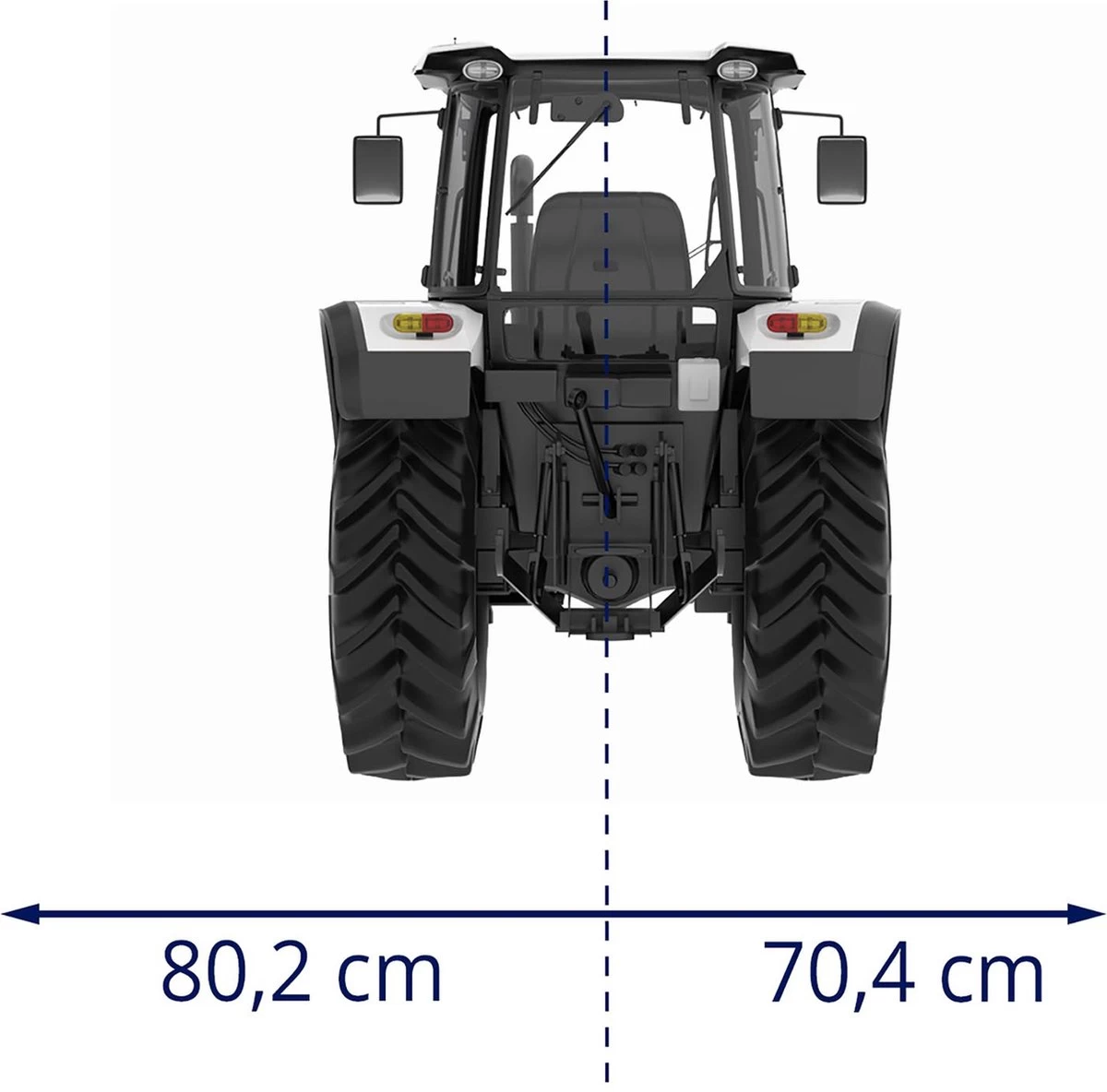 Broyeur à Fléaux Wiesenfield - Largeur De Travail 130 Cm - Attelage Trois Points (Cat. I) 4 Broyeur à Fléaux Wiesenfield - Largeur De Travail 130 Cm - Attelage Trois Points (Cat. I) – Image 2