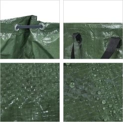 Lot De 4 Sacs Poubelles De Jardin Relaxdays - Grand Sac De Jardin 260 L - Sac Poubelle Vert Robuste Pliable -Outils de jardinage professionnels 1200x1187 7