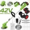 Arvona Weed Brush - Brush Cutter - Grass Trimmer - 2 Batteries - Électrique - Weed Brush Machine - Vert - Accessoires De Vêtements Pour Bébé Gratuits -Outils de jardinage professionnels 1200x1189 2