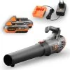 Batterie Souffleur De Feuilles FUXTEC 20V - Set Avec 2 Batteries (2Ah) Et Chargeur (1A) -Outils de jardinage professionnels 1200x1191 13
