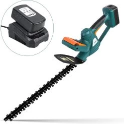 Taille-haie électrique Happyment - Avec Batterie - Ébrancheur - Sans Fil - Télescopique - Acier