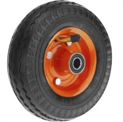 PrimeMatik - Roue De Brouette 136 Kg 6x2" 152x50 Mm. Courroie De Rechange Pour Plate-forme De Transport Et Chariots