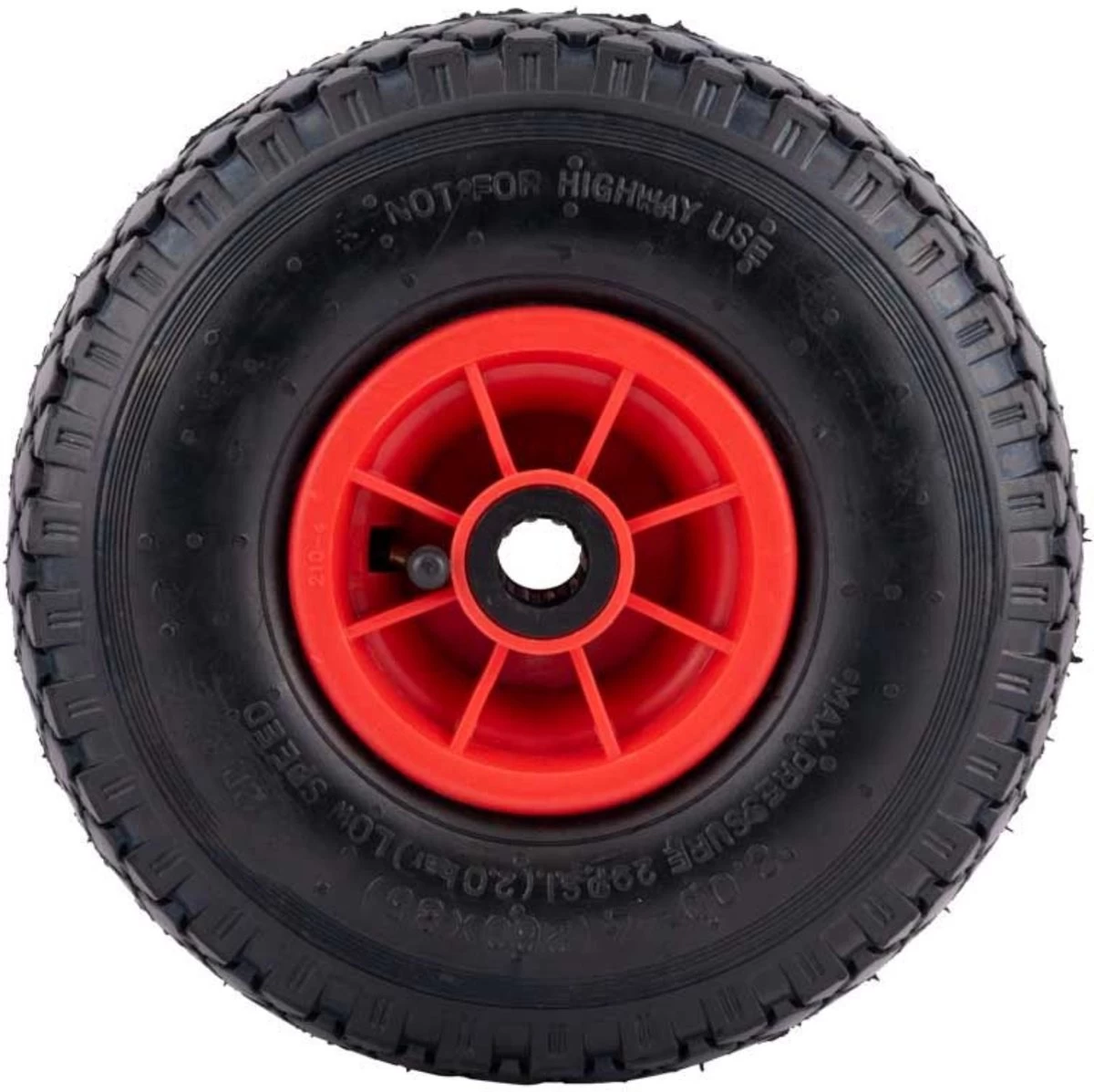 Benson Roue De Brouette Roue De Chariot Roue De Chariot Avec Le Pneu 3.00-4 | Diamètre Du Trou D'axe 20 Mm Roulement à Rouleaux | Hauteur De Roue 26 Cm 14 Benson Roue De Brouette Roue De Chariot Roue De Chariot Avec Le Pneu 3.00-4 | Diamètre Du Trou D'axe 20 Mm Roulement à Rouleaux | Hauteur De Roue 26 Cm – Image 12