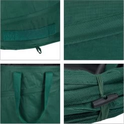 Relaxdays Sac Poubelle De Jardin Pop Up - Lot De 3 - 60 L - Sac De Jardin Robuste - Sac Poubelle Vert Fermé -Outils de jardinage professionnels 1200x1198 35