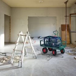 Pneumatiques De Charrette à Bras Relaxdays - 200 Kg - Chariot De Transport En Acier - Chariot De Jardin - Charrette à Bras -Outils de jardinage professionnels 1200x1199 10