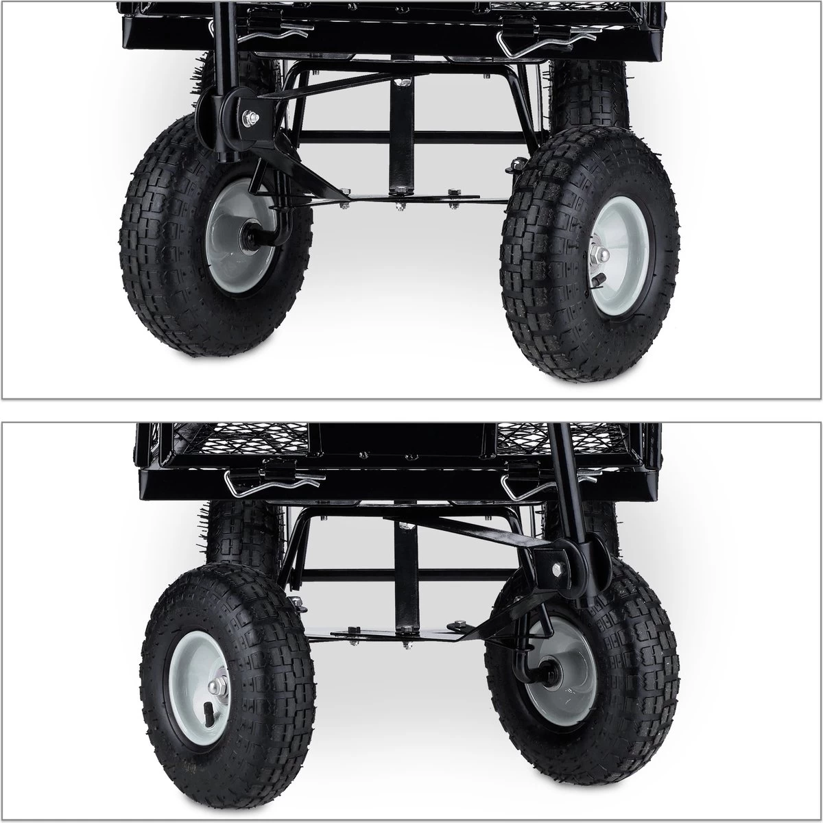 Pneumatiques De Charrette à Bras Relaxdays - 500 Kg - Chariot De Transport - Chariot De Jardin - Grande Charrette à Bras 10 Pneumatiques De Charrette à Bras Relaxdays - 500 Kg - Chariot De Transport - Chariot De Jardin - Grande Charrette à Bras – Image 8