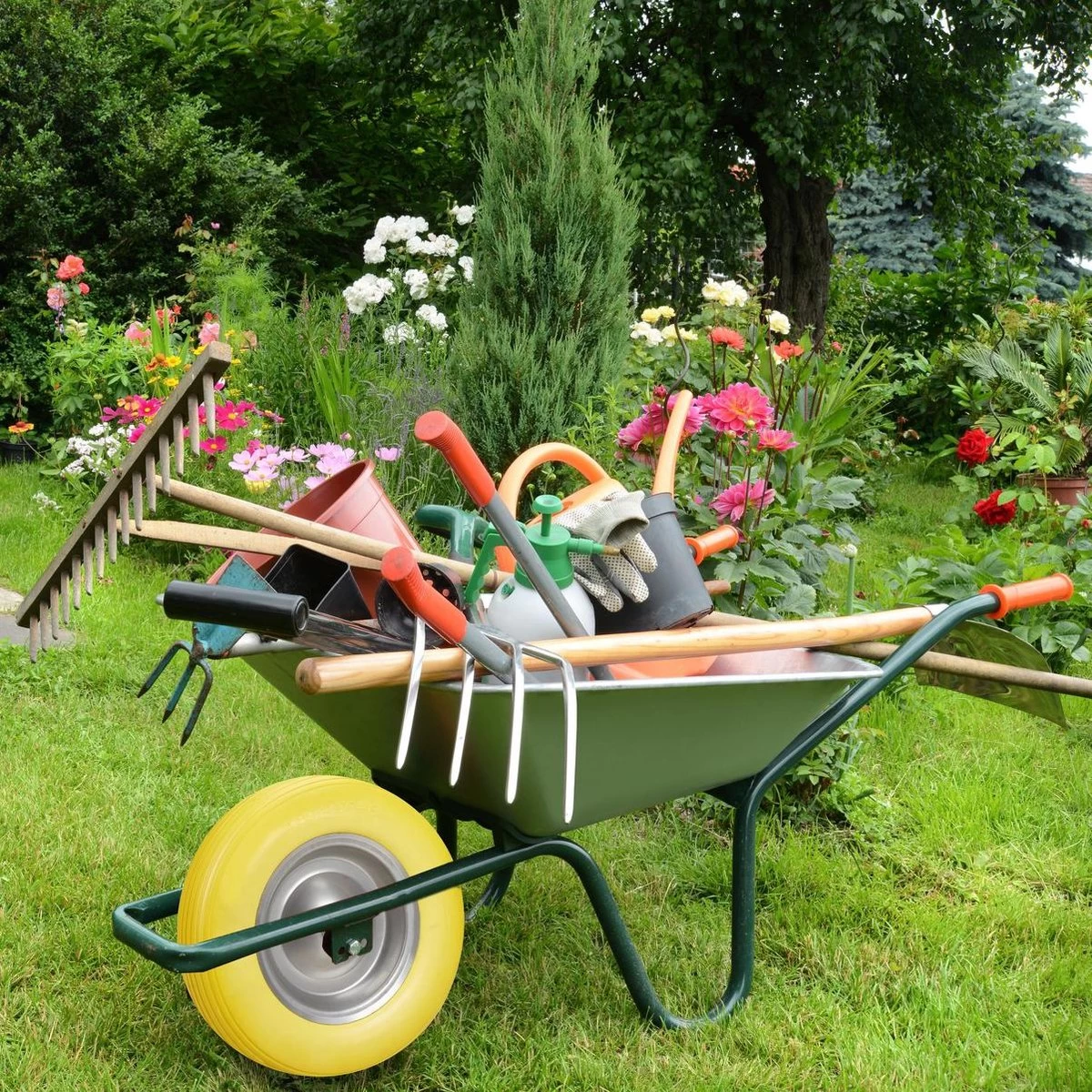 Roue De Brouette Relaxdays 4.80 4.00-8 - Roue De Secours - Pneu En Caoutchouc - Chariot De Roue De Diable Noir-gris 7 Roue De Brouette Relaxdays 4.80 4.00-8 - Roue De Secours - Pneu En Caoutchouc - Chariot De Roue De Diable Noir-gris – Image 5