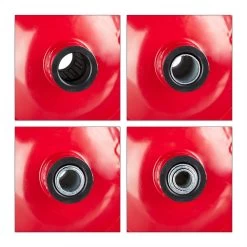 Roue De Brouette Relaxdays 4.80 4.00-8 - Roue De Secours Brouette - Pneu Pneumatique - Avec Adaptateurs Noir-rouge -Outils de jardinage professionnels 1200x1200 1176