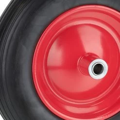 Roue De Brouette Relaxdays 3.50-8 - Roue De Secours Anti-crevaison - Jante Acier Rouge - Pneu Brouette 17 Roue De Brouette Relaxdays 3.50-8 - Roue De Secours Anti-crevaison - Jante Acier Rouge - Pneu Brouette -Outils de jardinage professionnels 1200x1200 1231