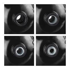 Roue De Brouette Relaxdays 4.80 4.00-8 - Roue De Secours Brouette - Pneu Pneumatique - Avec Adaptateurs Schwarz-Schwarz -Outils de jardinage professionnels 1200x1200 1253