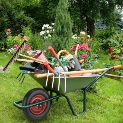 Roue De Brouette Relaxdays 4.80 4.00-8 - Pneu De Brouette Avec Axe - Pneu En Caoutchouc - Pneu Anti-crevaison -Outils de jardinage professionnels 1200x1200 1309