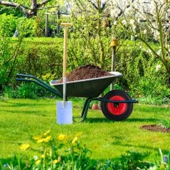 Roue De Brouette Relaxdays -crevaison Relaxdays - 4.80/4.00-8 - Jante Plastique - Pneu De Brouette En Caoutchouc -Outils de jardinage professionnels 1200x1200 1344