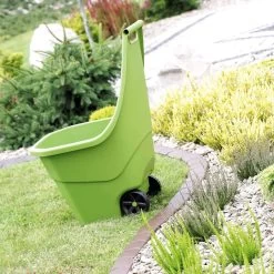 Prosperplast Chariot à Déchets 55 Litres Vert - Chariot De Jardin - Brouette - Chariot De Jardin - Chariot à Déchets De Jardin - Chariot De Jardin - Poubelle De Jardin - Chariot à Déchets - Chariot à Litière -Outils de jardinage professionnels 1200x1200 1382
