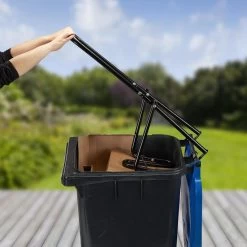 Presse à Cliquet Relaxdays - Bourreuse De Déchets - Tamponneuse à Cliquet - Manuelle - Acier - Presse à Conteneurs -Outils de jardinage professionnels 1200x1200 1395