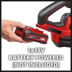 Souffleur à Batterie Universel Einhell GE-UB 18/250 Li E Solo Power X-Change (18 V - Vitesse De L'air 250 Km/h - Tube 3 Pièces - Contrôle De Vitesse électrique Avec Affichage LED - Sans Batterie) -Outils de jardinage professionnels 1200x1200 1440