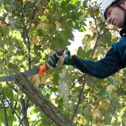 Scie à élaguer Scies D'élagage - Scies à Branches - Scie à Main - Longueur De Coupe 350 Mm - Avec Housse - Pour élagage De Jardin Ou D'arbre, Camping, Travail Du Bois, Tondeuse Robuste Et Durable - Noir Orange -Outils de jardinage professionnels 1200x1200 179